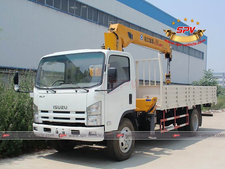 Boom Crane Truck ISUZU - LF